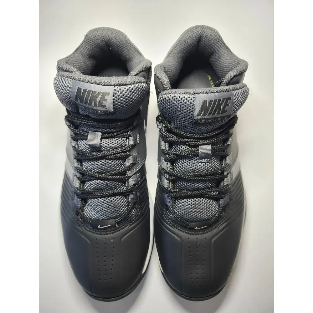 Nike Air Visi Pro 5 Black Mens 8.5 /Women's 10 Basketball Sneaker Sporty